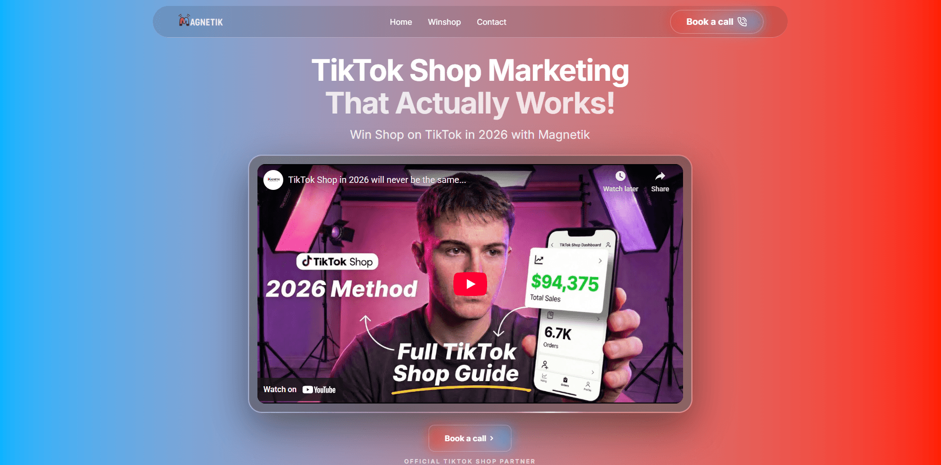 Magnetik — TikTok Shop Marketing
